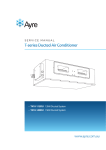 Ayre T-Series Service manual