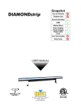 Chauvet DiamondStrip User manual