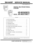 Sharp AR-D21 Service manual