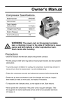 All-Power APC4406 Owner`s manual