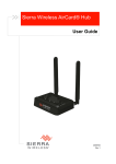 Sierra Wireless AirCard User guide