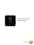 Clear Spot 4G+ User guide