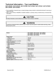 Maytag D-5 Technical information