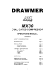 Drawmer MX PRO MX60 Specifications