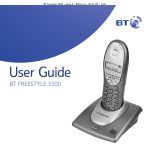 BT FREESTYLE 3500 User guide