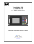Detcon 880S-N1R Instruction manual