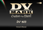 DV Mark DV 403 Technical information