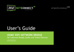 Amped Wireless AV3000 User`s guide