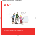 E-On Energy Fit Starter Pack User guide