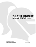 SILENT KNIGHT 9500 Specifications