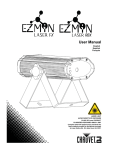 Chauvet EZMiN Laser RBX User manual