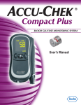 Accu-Chek Softclix User`s manual