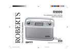 Roberts R9999 Specifications