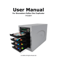 Disc Makers reflex series User manual