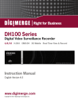 Digimerge DH100 Series Instruction manual