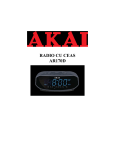 Akai AR170D User manual