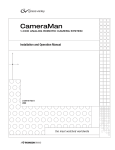 CameraMan System II Presenter Specifications