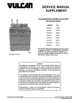 Vulcan-Hart ERD50F 126906 Service manual