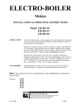 Electro Industries EB-MS-10 Operating instructions