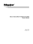 Maxtor DiamondMax16 60 Product manual