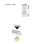 Chauvet COLORdash Batten User manual