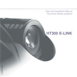 Sim2 HT300 Link Installation manual