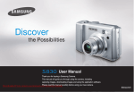 Samsung S830 User manual