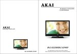 Akai DLC-E2450 User manual