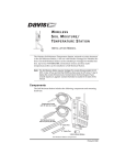 DAVIS Soil Moisture/Temperature Station User`s manual