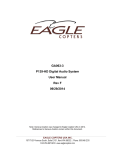 Eagle P139-HD User manual