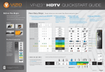 Vizio VP423 Programming instructions