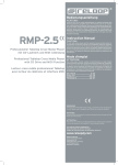 Reloop RMP-3 Instruction manual