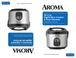 Aroma ARC-150SB Instruction manual