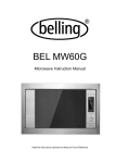 Belling BEL MW60G Instruction manual