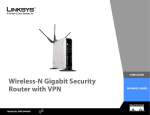 Cisco WRVS4400N - Small Business Wireless-N Gigabit Security Router User guide