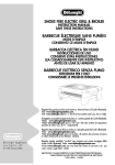 DeLonghi ELECTRIC GRILL & BROILER Instruction manual