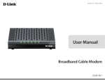 D-Link DCM-301 User manual