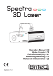 Briteq Spectra 3D Laser User manual