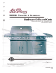Cal Flame BBQ08840P-18 Specifications