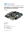 Connect Tech Xtreme/SBC PCIe/104 Single Board Computer & PCIe/104 Qseven Carrier Board User manual
