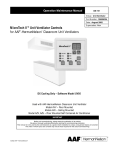 American Standard UV05 Instruction manual