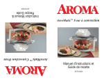 Aroma AST-910DX Instruction manual