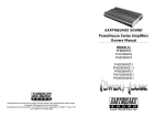 EarthQuake PH2200W.4 Specifications