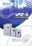 Delta Electronics AC Motor Drive VFD-G Specifications