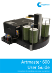 Copytrax Artmaster 600 Specifications