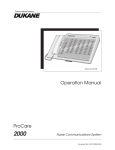 Dukane 4A3076B Specifications