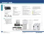 Crestron Adagio ATC-AMFMSR Specifications