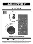 Elenco Electronics M-1005K Instruction manual