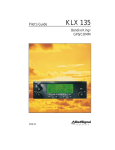 KLX 135 Pilot`s Guide