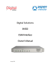 Digital Solutions BVE02 Owner`s manual